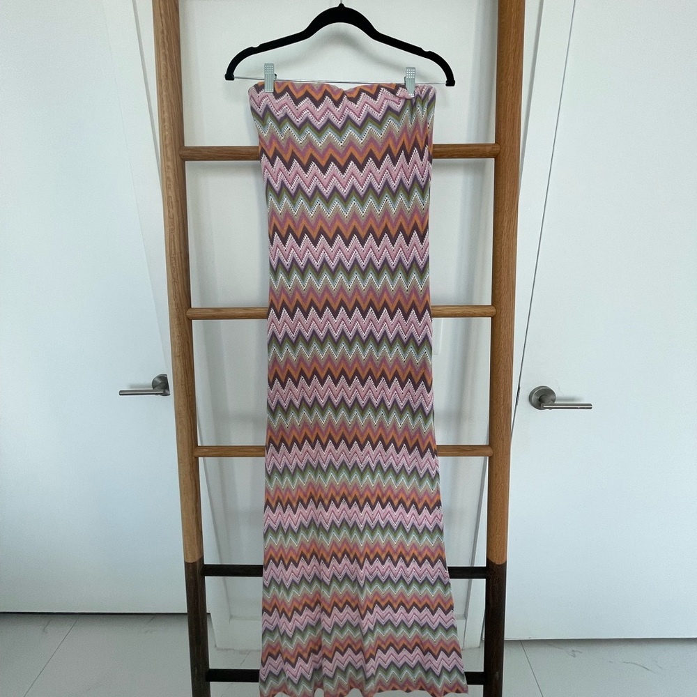 ALEXIS, multicolored floor length summer dress